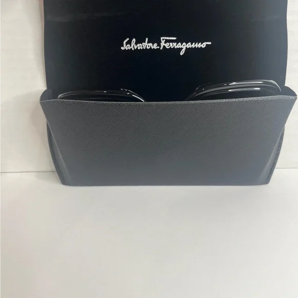Salvatore Ferragamo Black Sunglasses - Picture 6 of 6